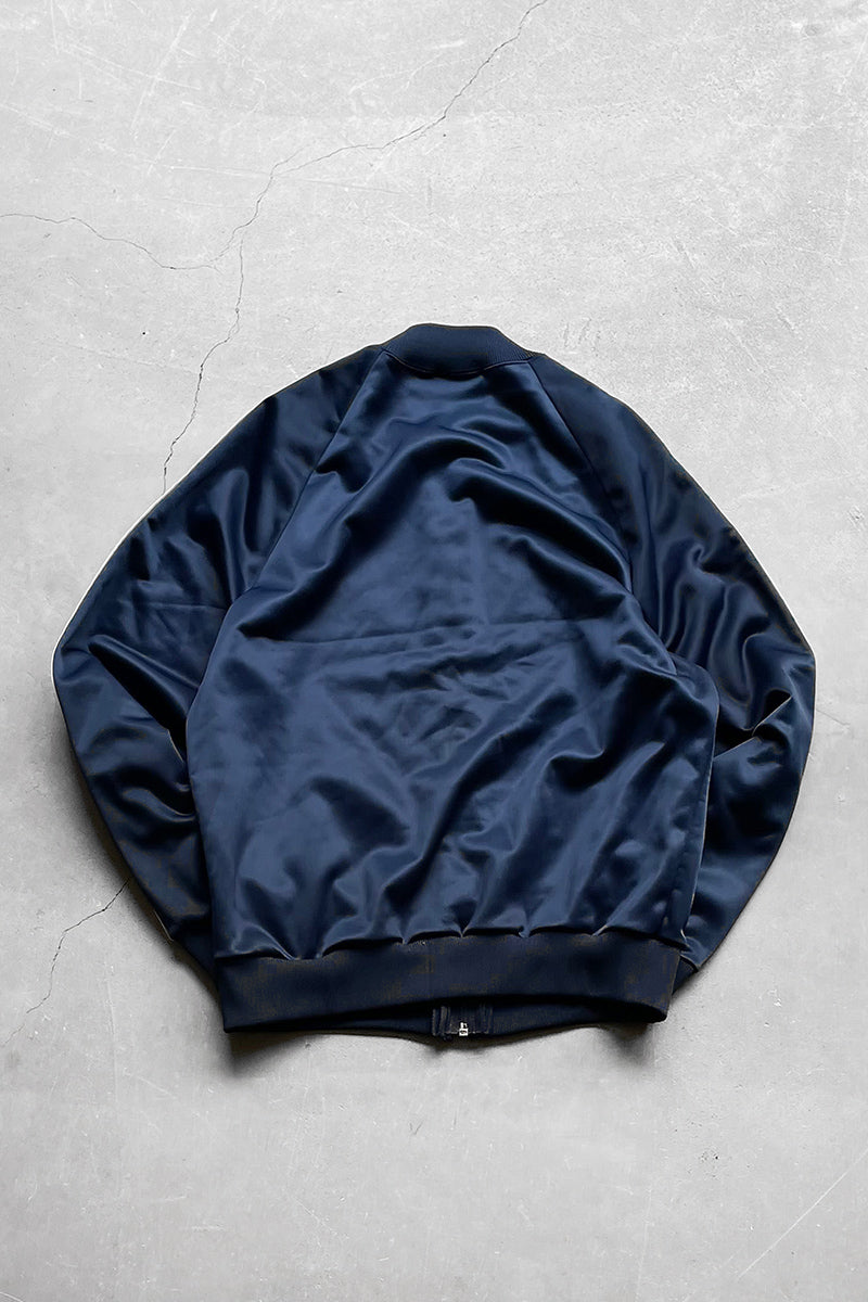 MADE IN USA 70'S ATP KEYROLAN TRACK JACKET  / NAVY [SIZE: M USED]