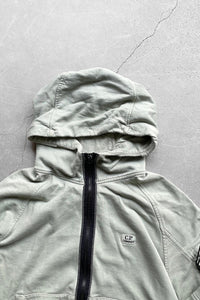 ZIP SWEAT HOODIE / GREEN [SIZE: S USED]