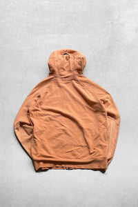 ZIP SWEAT HOODIE / ORANGE [SIZE: S USED]