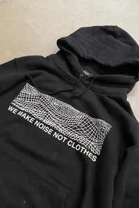 18SS WE MAKE NOISE NOT CLOTHES SWEAT HOODIE / BLACK [SIZE: 3 USED]