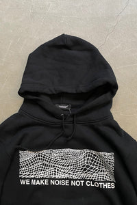 18SS WE MAKE NOISE NOT CLOTHES SWEAT HOODIE / BLACK [SIZE: 3 USED]