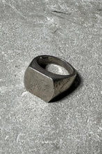 画像をギャラリービューアに読み込む, 925 SILVER SIGNET RING /SILVER [SIZE: 17.5号相当USED]
