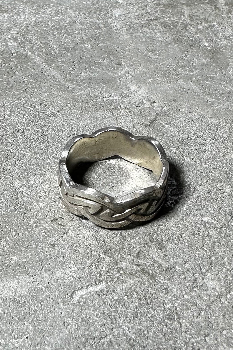 MADE IN MEXICO 925 SILVER RING / SILVER [SIZE: 20号相当 USED]