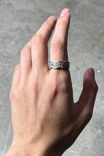 画像をギャラリービューアに読み込む, MADE IN MEXICO 925 SILVER RING / SILVER [SIZE: 20号相当 USED]
