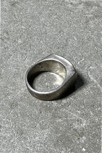 画像をギャラリービューアに読み込む, 925 SILVER CHIP INLAY RING /SILVER [SIZE: 18.5号相当 USED]
