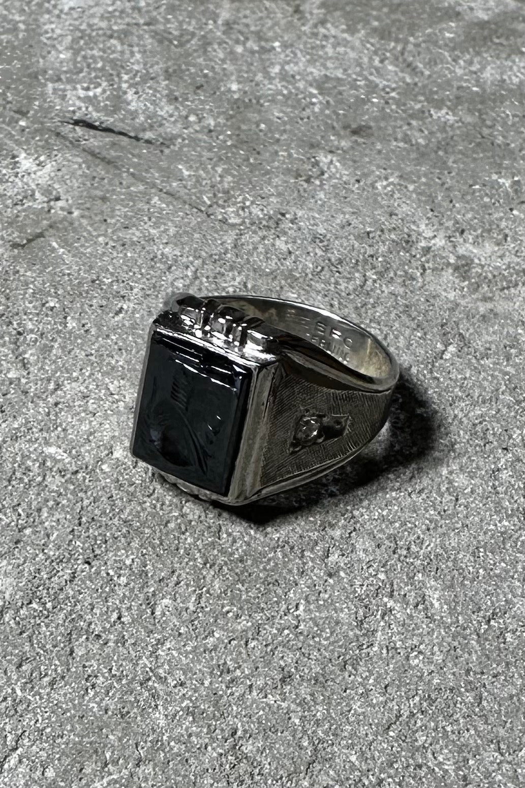 STERLING SILVER W/STONE /SILVER [SIZE: 21.5号相当 USED]