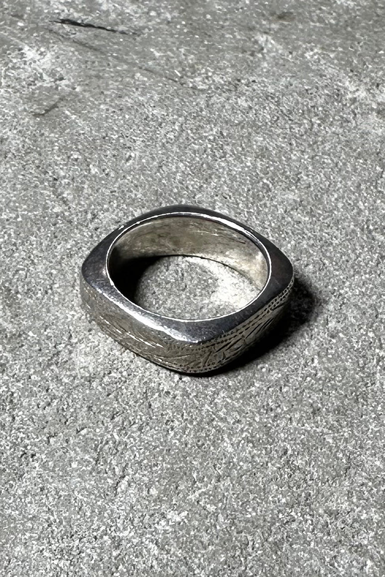 925 SILVER RING / SILVER [SIZE: 号相当 USED]