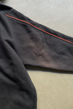 画像をギャラリービューアに読み込む, Y2K EARLY 00&#39;S HALF-ZIP HOODIE SWEATSHIRT / BLACK [SIZE: L USED]
