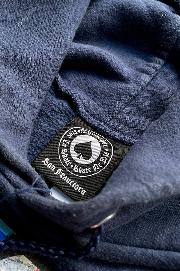 21'S 40TH ANNIVERSARY HOODIE SWEATSHIRT USA Model / NAVY [SIZE: L USED]