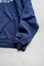 画像をギャラリービューアに読み込む, 21&#39;S 40TH ANNIVERSARY HOODIE SWEATSHIRT USA企画品 / NAVY [SIZE: L USED]
