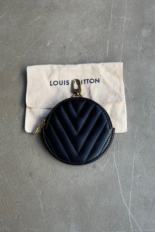 LEATHER COIN CASE W/COTTON BAG [SIZE: ONE SIZE USED]