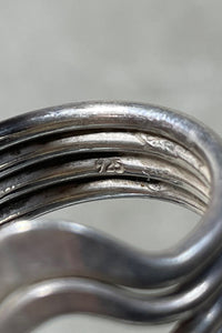 925 SILVER RING / SILVER [SIZE: 17.5号相当 USED]