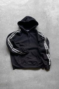 MADE IN PORTUGAL LINE HOODIE SWEATSHIRT / BLACK [SIZE: L USED]