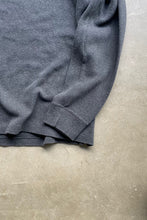 画像をギャラリービューアに読み込む, 90&#39;S HALF-ZIP COTTON KNIT SWEATER / GRAY [SIZE: M USED]
