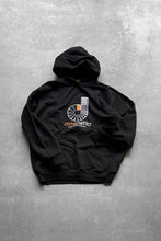 画像をギャラリービューアに読み込む, LOGO HOODIE SWEATSHIRT  / BLACK [SIZE: L USED]
