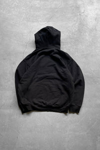 LOGO HOODIE SWEATSHIRT  / BLACK [SIZE: L USED]