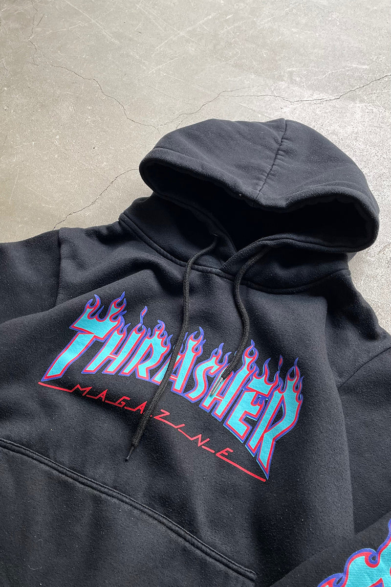 HOODIE SWEATSHIRT USA Model / BLACK [SIZE: L USED]