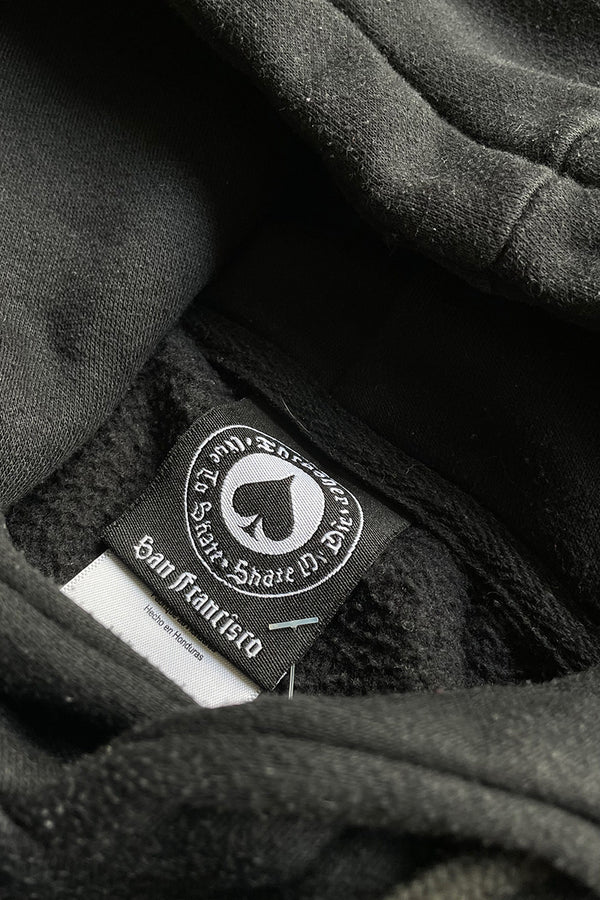 HOODIE SWEATSHIRT USA Model / BLACK [SIZE: L USED]