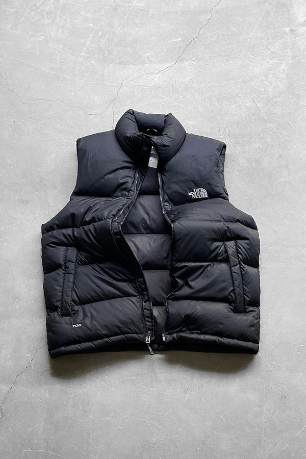 Y2K EARLY 00'S 700FILL GOOSE DOWN VEST / BLACK 미국 기획 [사이즈: M USED]