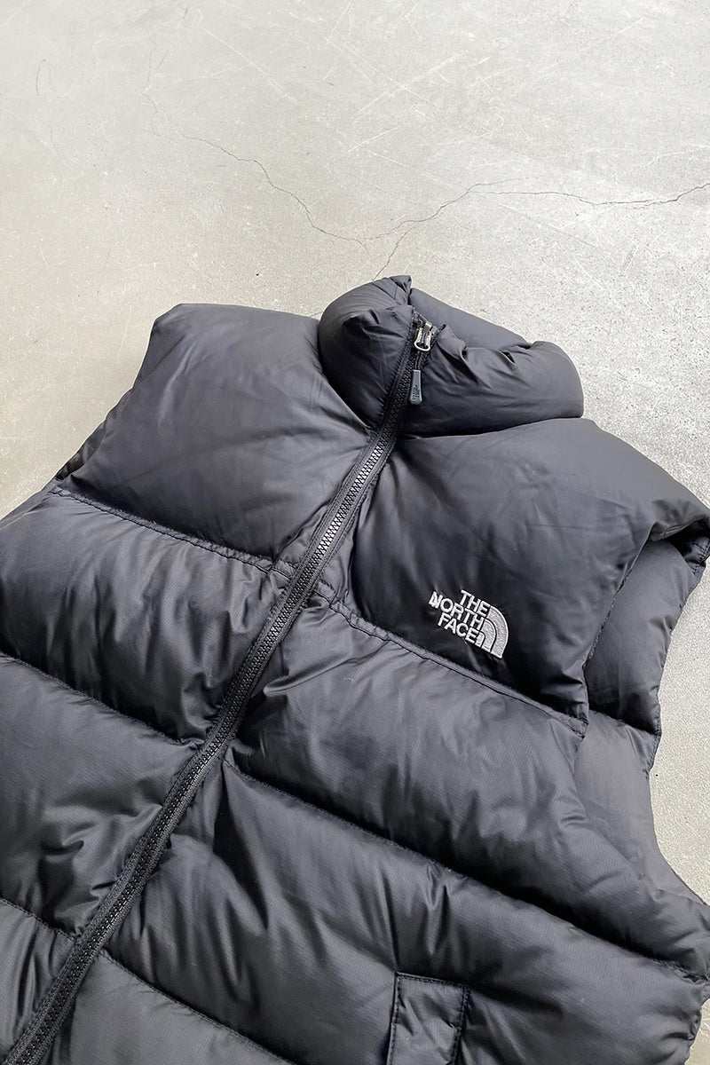 Y2K EARLY 00'S 700FILL GOOSE DOWN VEST / BLACK USA EDITION [SIZE: M USED]