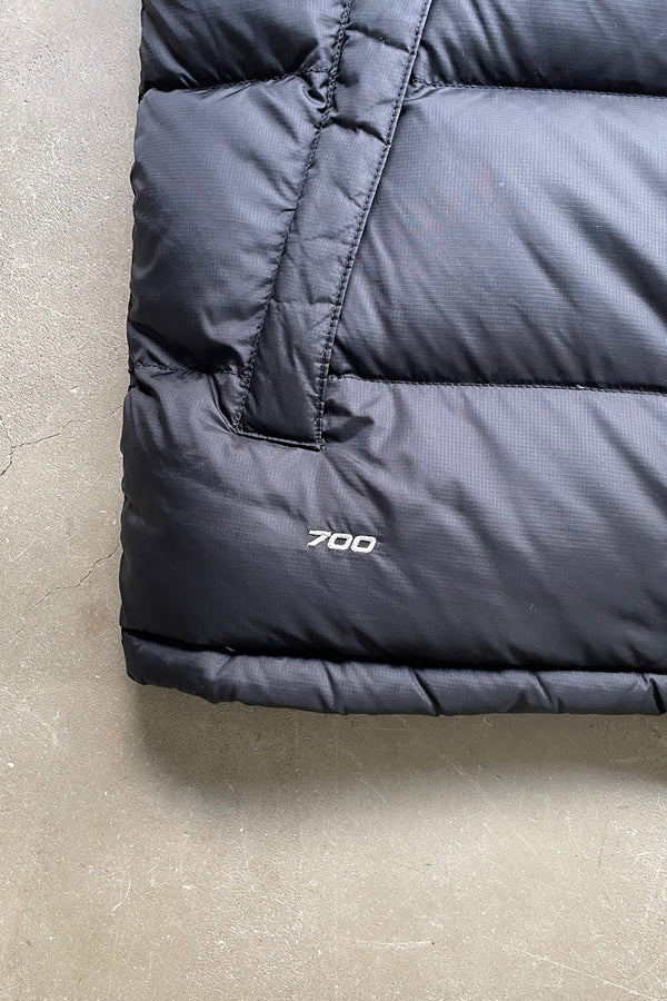 Y2K EARLY 00'S 700FILL GOOSE DOWN VEST / BLACK USA EDITION [SIZE: M USED]