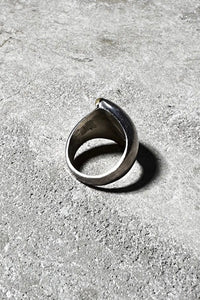 MADE IN MEXICO 925 SILVER RING W/BRASS / SILVER [SIZE: 13号相当 USED]