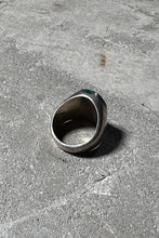画像をギャラリービューアに読み込む, MADE IN MEXICO 925 SILVER RING W/MALACHITE [SIZE: 18号相当 USED]
