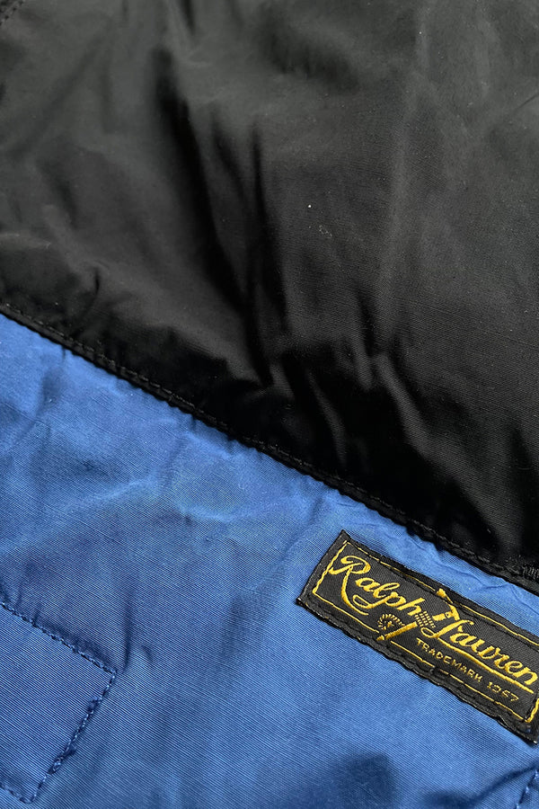 90'S RAFTING GUIDE NYLON VEST / BLACK [SIZE: XL USED]