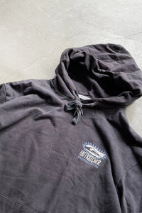 MADE IN IN PAKISTAN 90'S SWEAT HOODIE  / BLACK [SIZE: M USED]