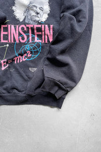 MADE IN CANADA 90'S EINSTEIN SWEATSHIRT / BLACK [SIZE: L USED]