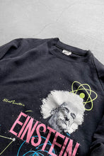 画像をギャラリービューアに読み込む, MADE IN CANADA 90&#39;S EINSTEIN SWEATSHIRT / BLACK [SIZE: L USED]
