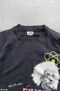 MADE IN CANADA 90'S EINSTEIN SWEATSHIRT / BLACK [SIZE: L USED]