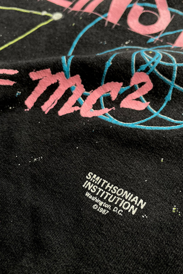 MADE IN CANADA 90'S EINSTEIN SWEATSHIRT / BLACK [SIZE: L USED]