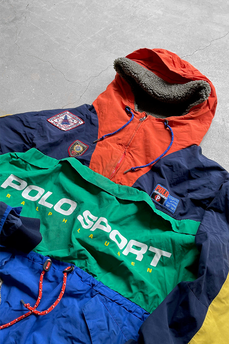 NYLON ANORAK JACKET Reissue - Domestic Release Not Available / MULTI [SIZE: L USED]