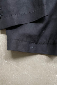 DOUBLE TAILORED JACKET / BLACK [SIZE: 50 USED]