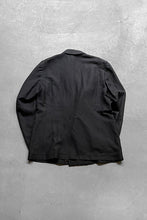 画像をギャラリービューアに読み込む, DOUBLE TAILORED JACKET / BLACK [SIZE: 50 USED]
