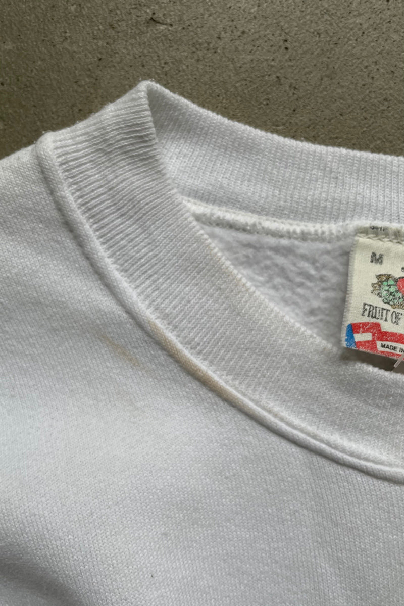 MADE IN USA 90'S JORDAN SWEATSHIRT / WHITE [SIZE: M USED]