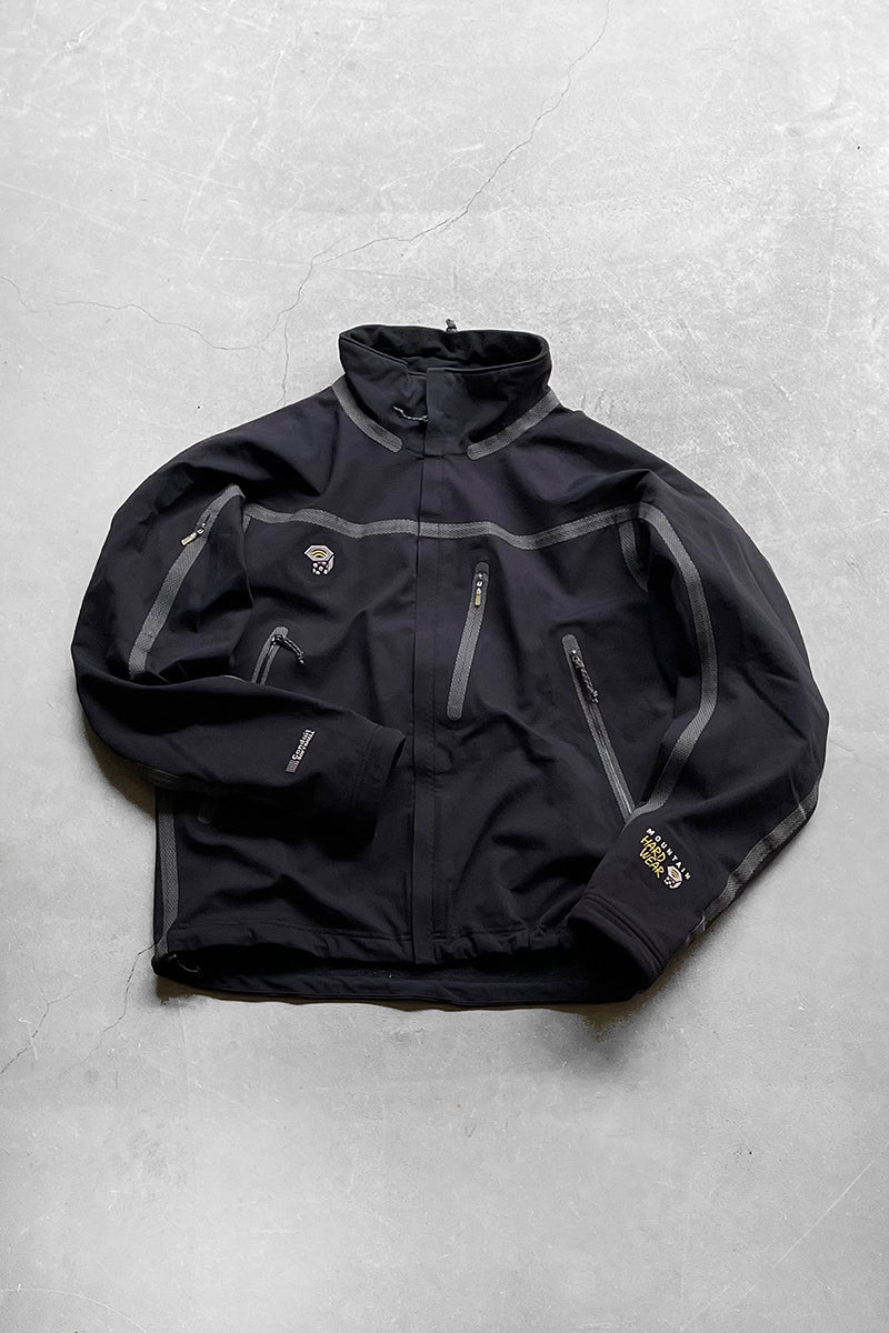 Y2K EARLY 00'S CONDUIT SOFTSHELL JACKET / BLACK [SIZE: M USED]