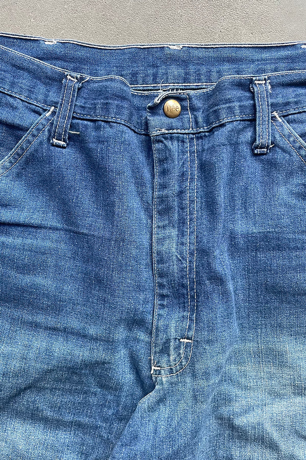 MADE IN USA 70'S DENIM PAINTER PANTS / INDIGO [SIZE: 34 USED]