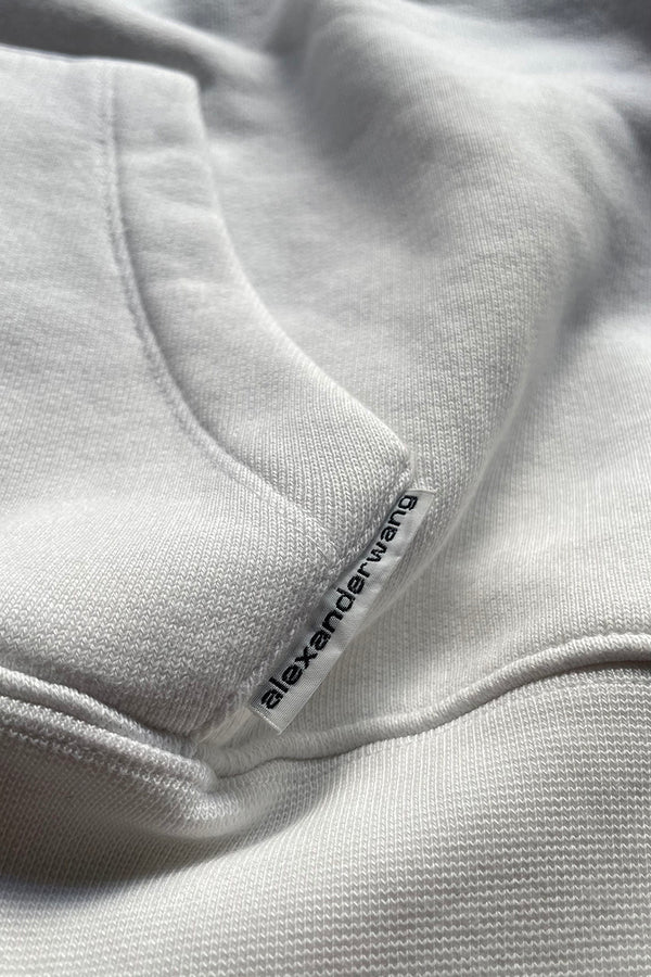 MADE IN PORTUGAL LIPSTICK SWEAT HOODIE / WHITE [SIZE: M USED]