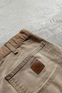 MADE IN MEXICO 19'S DUCK PAINTER PANTS / BEIGE [SIZE: 33 USED]