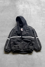 画像をギャラリービューアに読み込む, 90&#39;S ZIP HOODIE PUFF JACKET / BLACK [SIZE: L USED]
