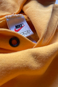 MADE IN MEXICO 90'S ONE POINT LOGO SWEAT HOODIE / YELLOW [SIZE: M USED]