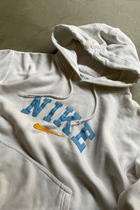 Y2K EARLY 00'S HOODIE SWEATSHIRT / WHITE [SIZE: S USED]