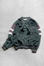 画像をギャラリービューアに読み込む, 90&#39;S LE CONNAISSEUR VELOUR TRACK JACKET / GREEN [SIZE: M USED]
