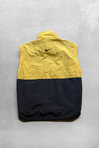 90'S NYLON VEST / YELLOW [SIZE: L USED]