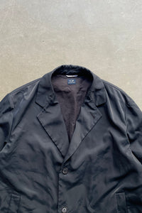 MADE IN ITALY 80'S NYLON COAT / NAVY [SIZE: 54 USED]