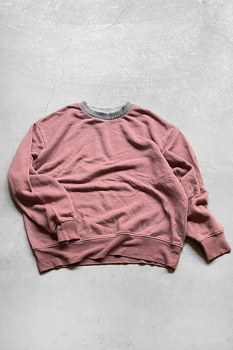 MADE IN PORTUGAL MOCKNECK SWEATSHIRT / PURPLE [SIZE: XS USED]