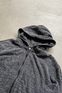 FULL ZIP SWEAT HOODIE / GRAY [SIZE: M USED]