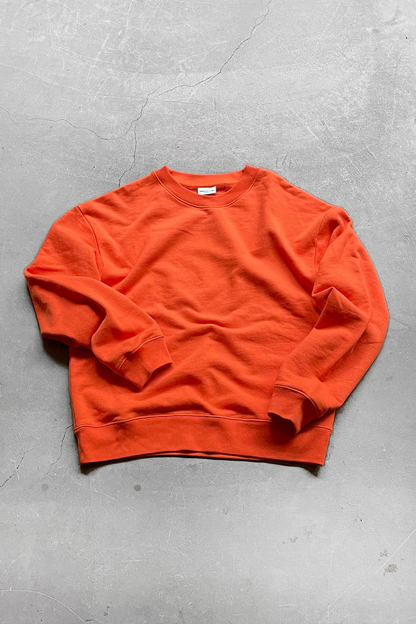 LOOSE FIT SWEATSHIRT / ORANGE [SIZE: M USED]